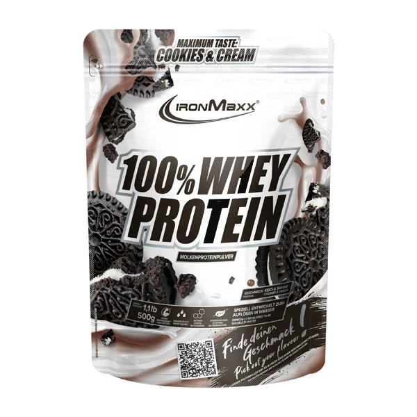 IronMaxx 100% WHEY PROTEIN LIMITED, 500 g Beutel