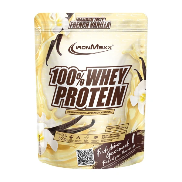 IronMaxx 100% WHEY PROTEIN LIMITED, 500 g Beutel