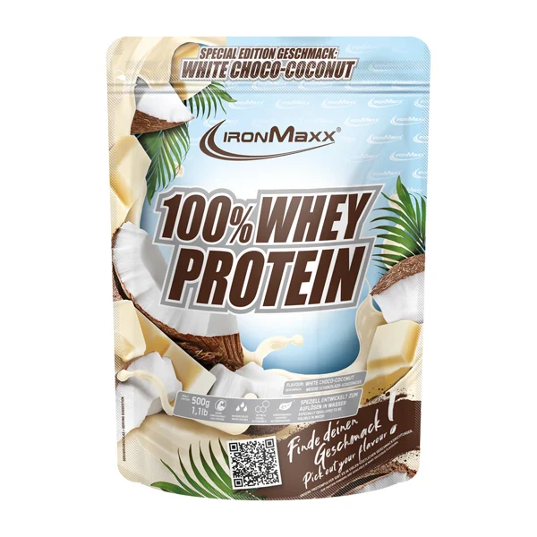 IronMaxx 100% WHEY PROTEIN LIMITED, 500 g Beutel