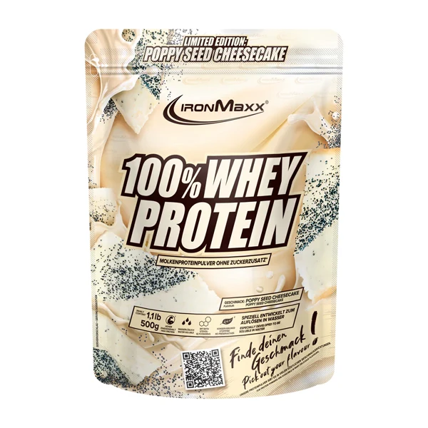 IronMaxx 100% WHEY PROTEIN LIMITED, 500 g Beutel