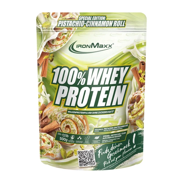 IronMaxx 100% WHEY PROTEIN LIMITED, 500 g Beutel