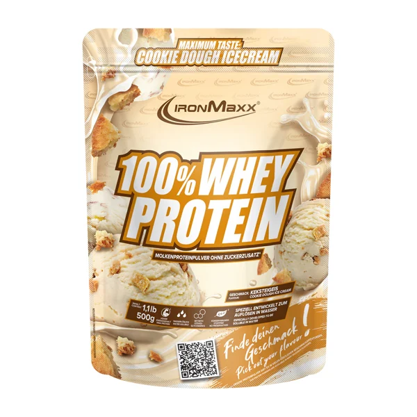 IronMaxx 100% WHEY PROTEIN LIMITED, 500 g Beutel