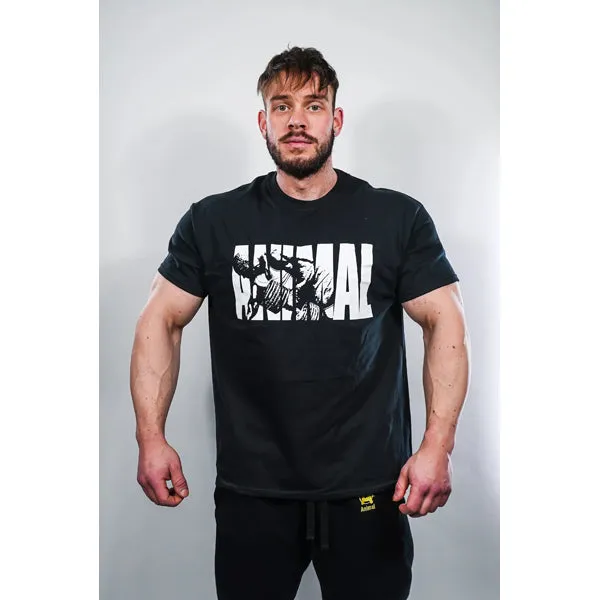 Universal T-SHIRT ANIMAL, Schwarz