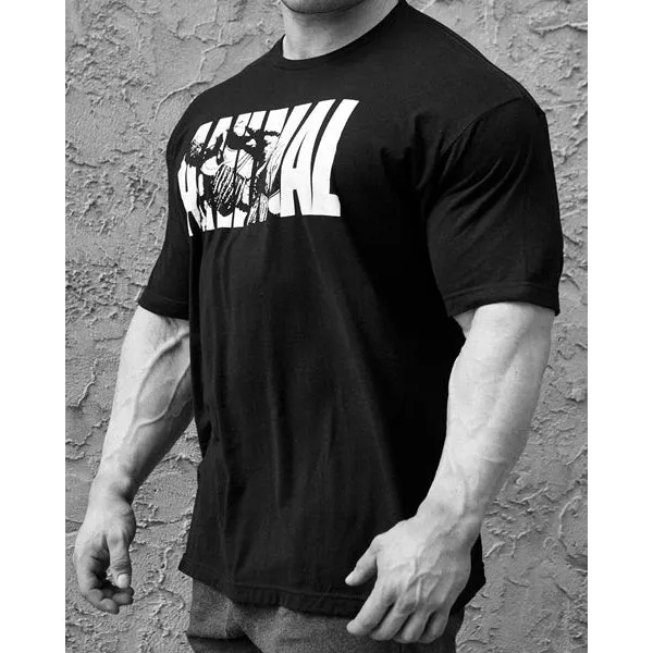 Universal T-SHIRT ANIMAL, Schwarz