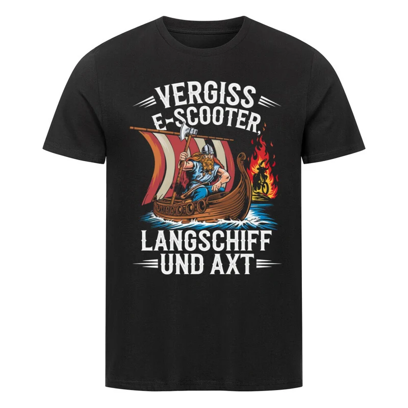 Langschiff und Axt - Herren Premiumshirt