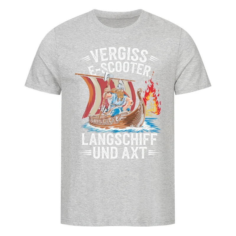 Langschiff und Axt - Herren Premiumshirt