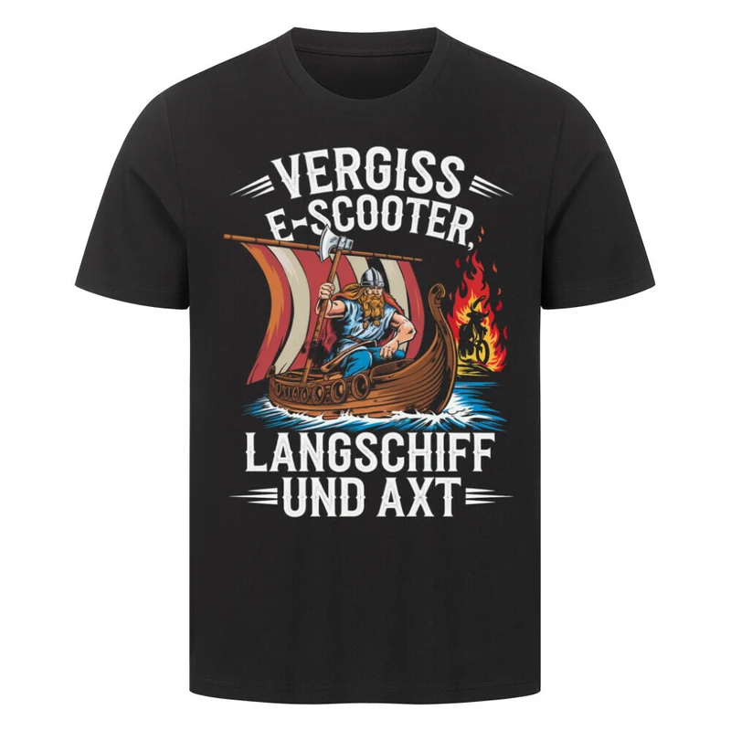Langschiff und Axt - Herren Shirt