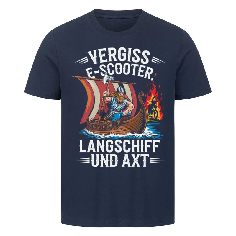 Langschiff und Axt - Herren Shirt