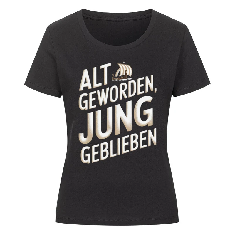 Jung geblieben - Damen Premiumshirt