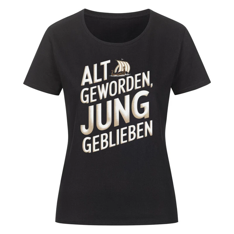 Jung geblieben - Damenshirt