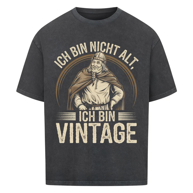 Vintage - Oversized Premium Shirt Unisex
