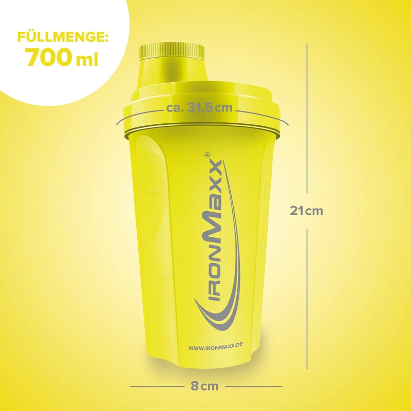 Shaker (700ml) - Killer Yellow