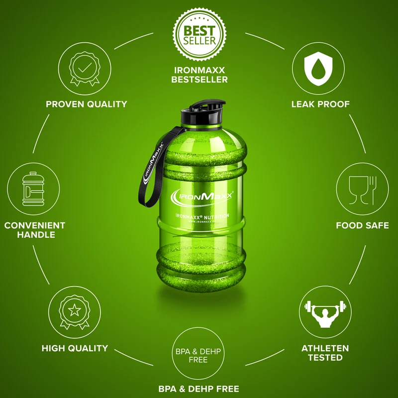 Water Gallon (2200ml) - Grün