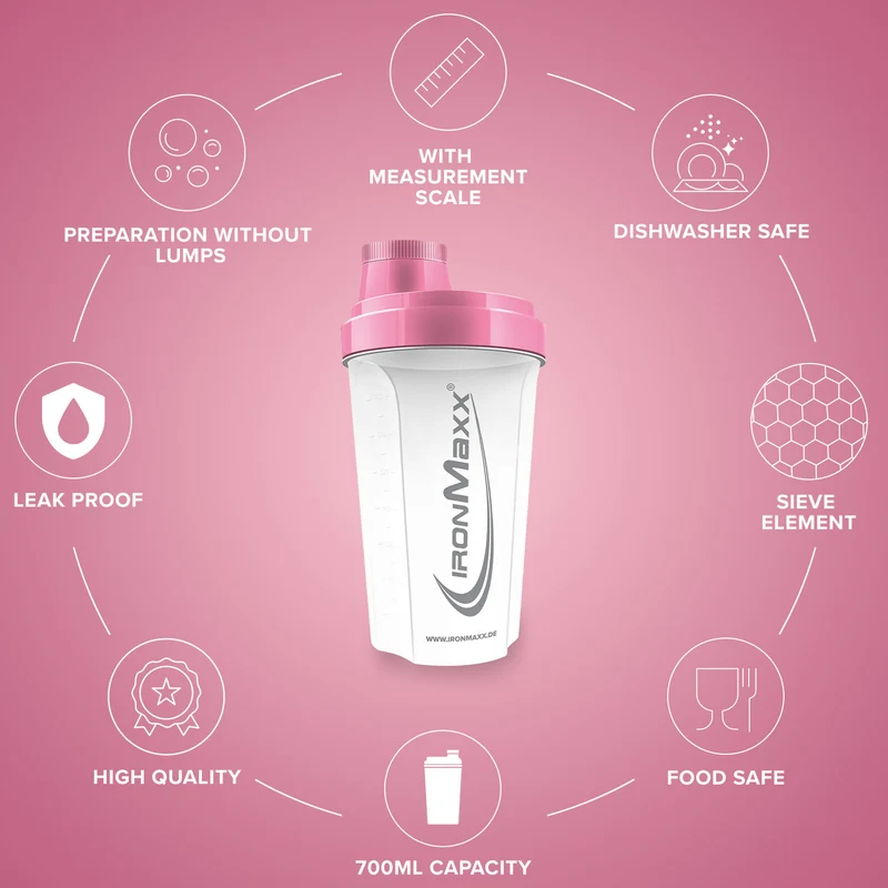 Shaker (700ml) - Frozen/White / Rosé