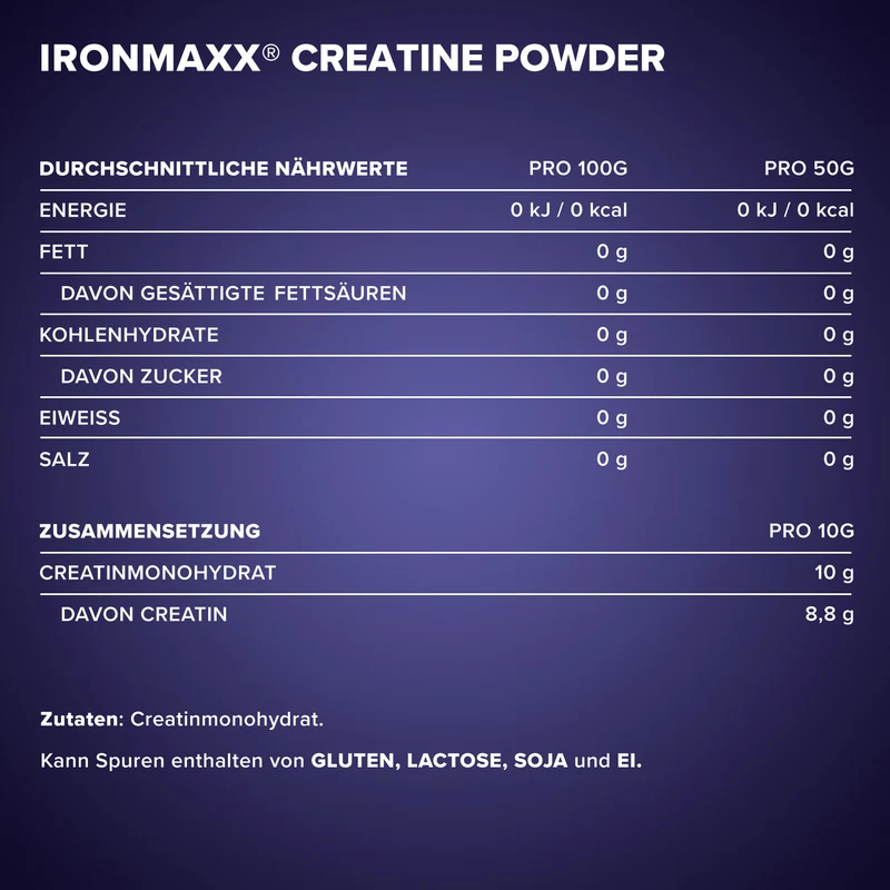 Creatine Powder Monohydrat (300g)