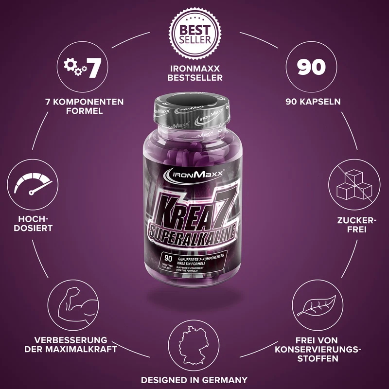 Krea7 Superalkaline - 90 Tabletten