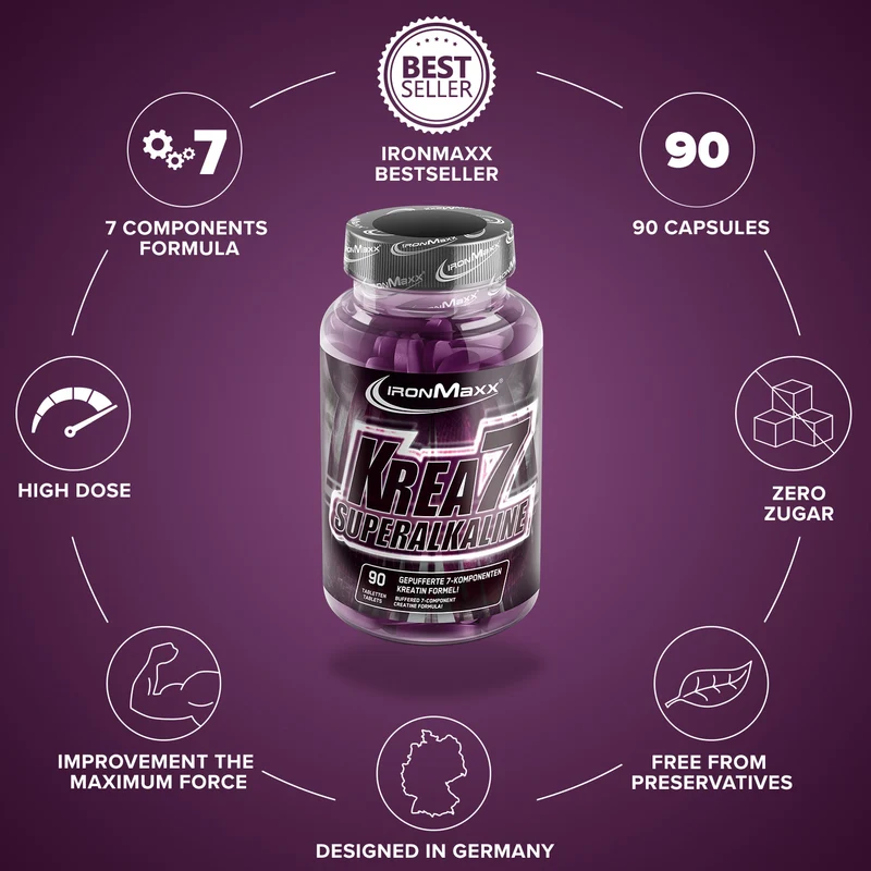 Krea7 Superalkaline - 90 Tabletten