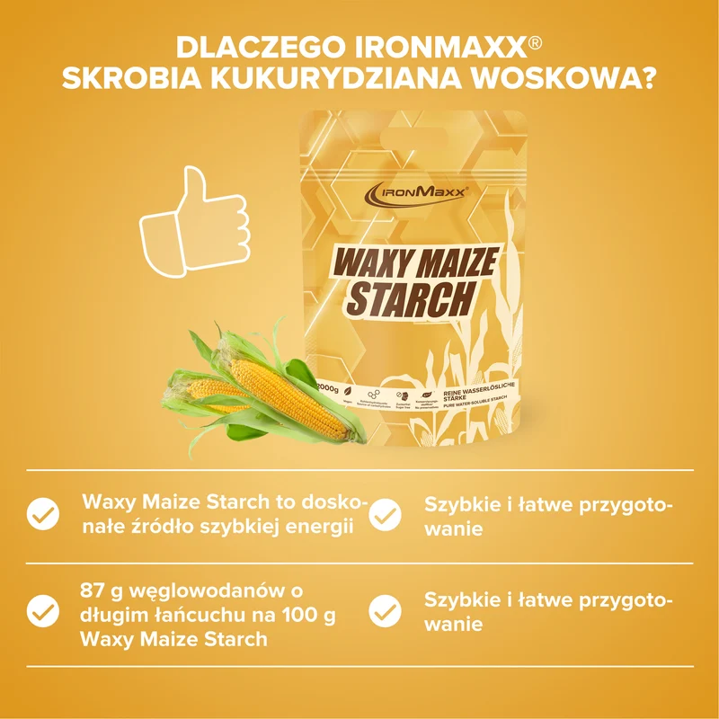 Waxy Maize Starch (2000g)