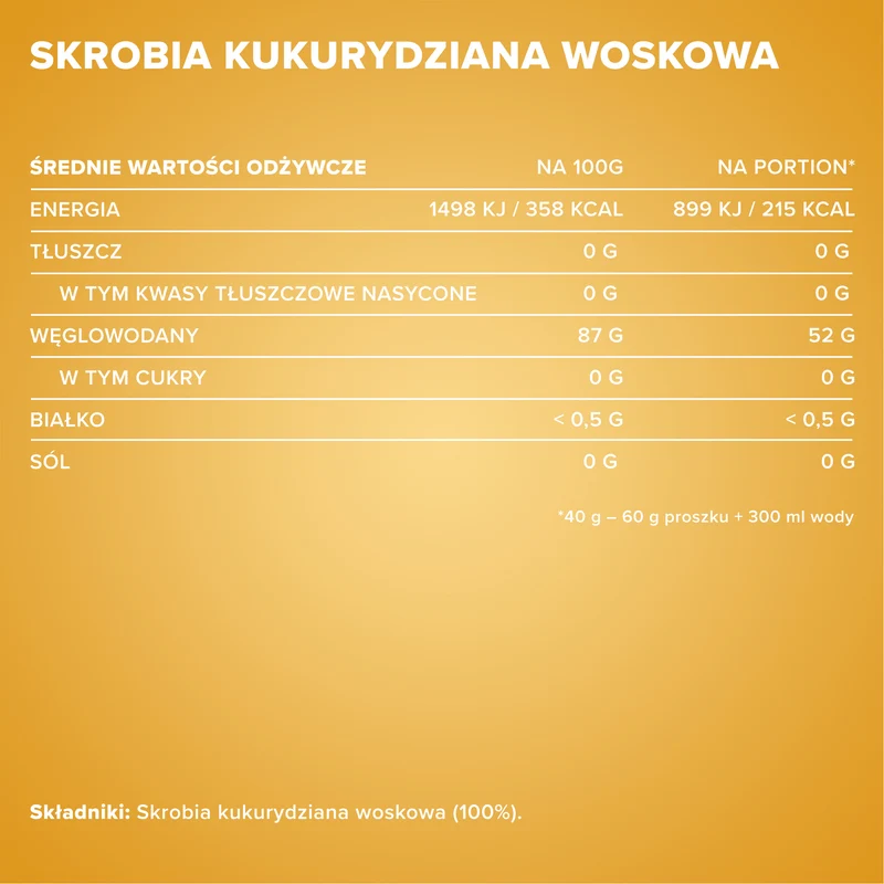 Waxy Maize Starch (2000g)