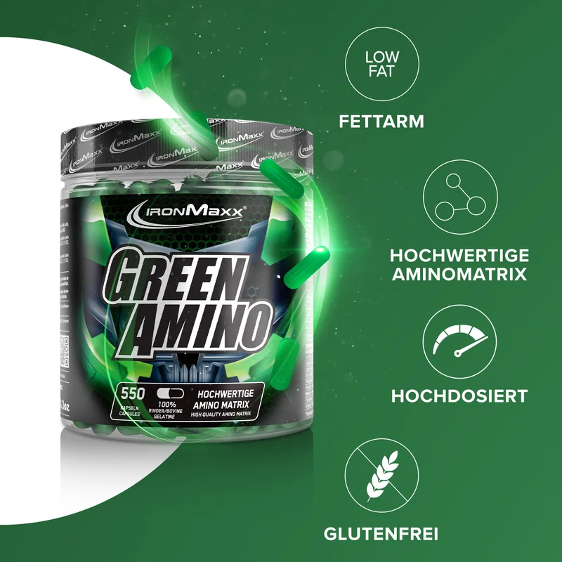 Green Amino - 550 Kapseln