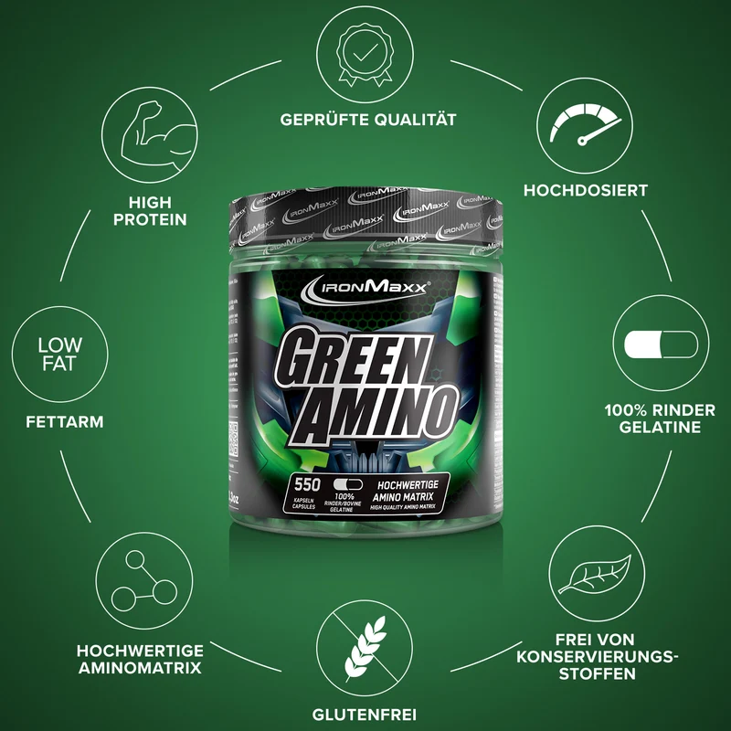 Green Amino - 550 Kapseln