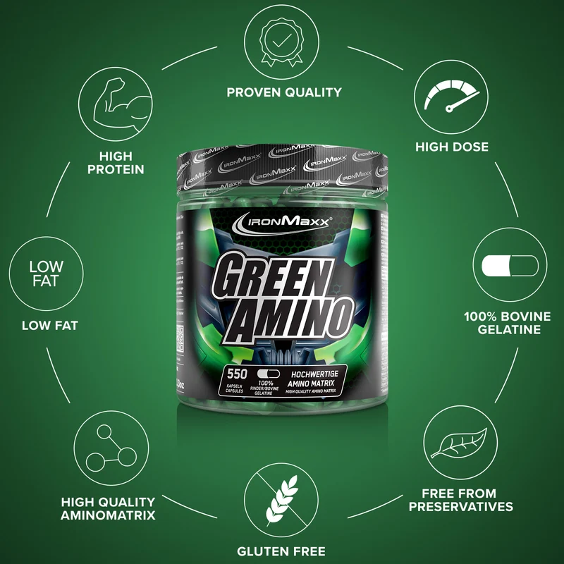 Green Amino - 550 Kapseln