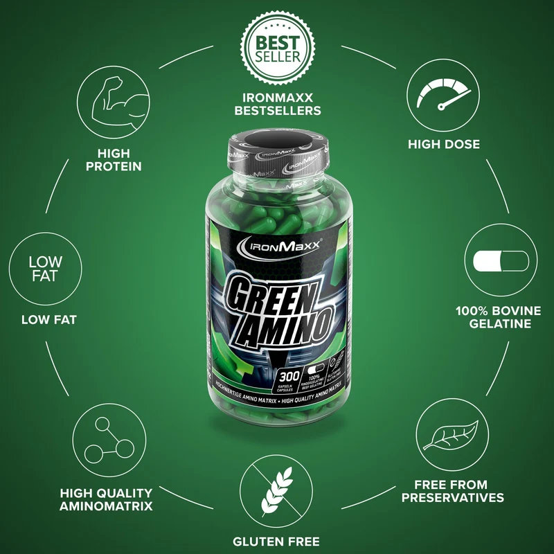 Green Amino - 300 Kapseln