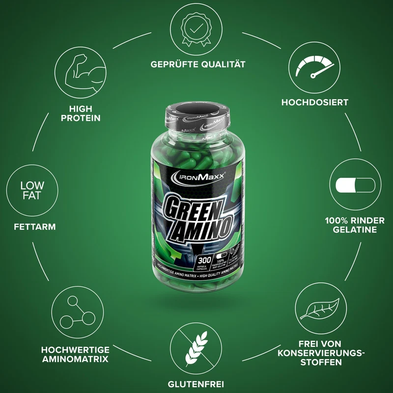 Green Amino - 300 Kapseln