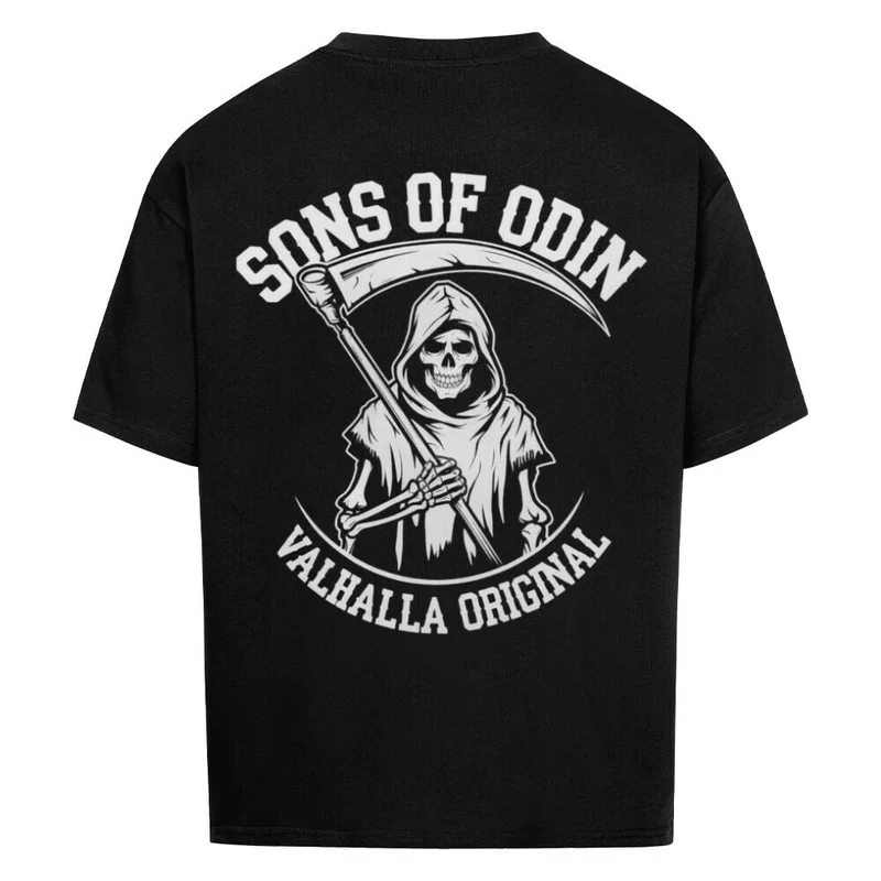 Sons of Odin - Oversized Premium Shirt Unisex Backprint