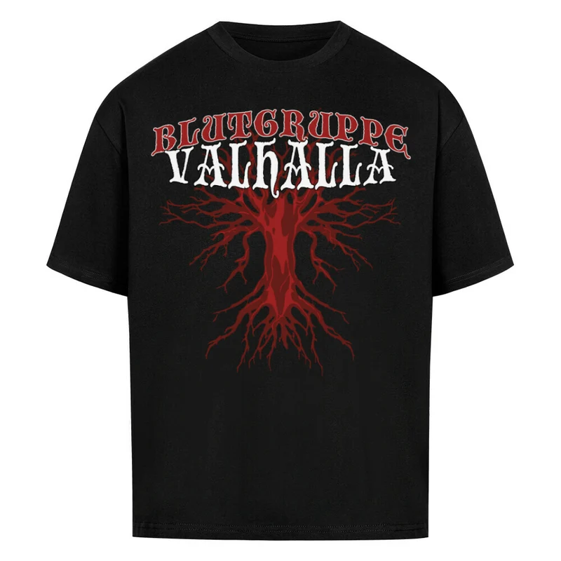 Blutgruppe Valhalla - Oversized Premium Shirt Unisex