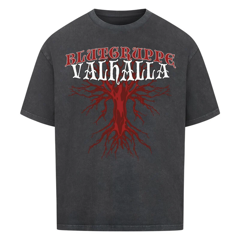 Blutgruppe Valhalla - Oversized Premium Shirt Unisex