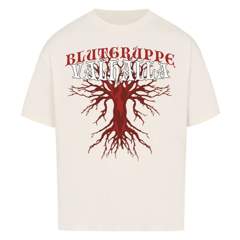 Blutgruppe Valhalla - Oversized Premium Shirt Unisex