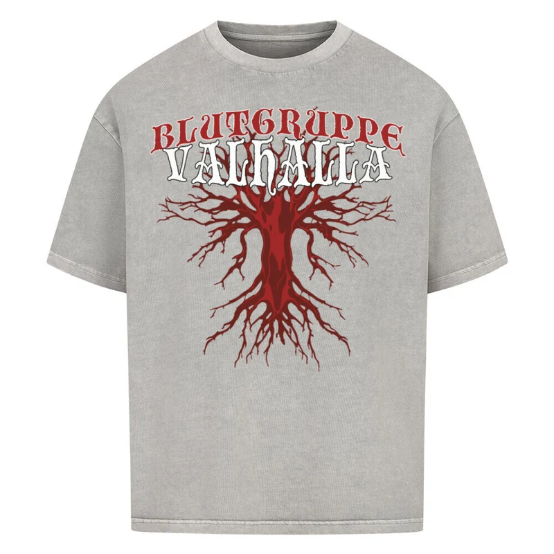 Blutgruppe Valhalla - Oversized Premium Shirt Unisex