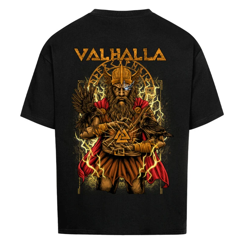 Göttervater - Premium Oversized Shirt Unisex Backprint