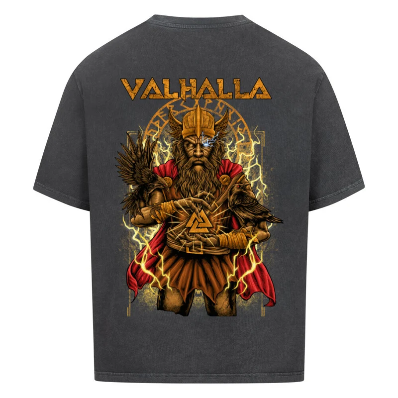 Göttervater - Premium Oversized Shirt Unisex Backprint
