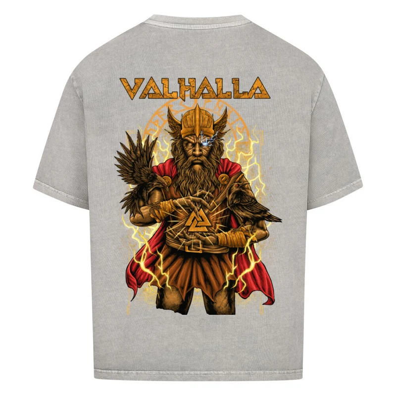 Göttervater - Premium Oversized Shirt Unisex Backprint