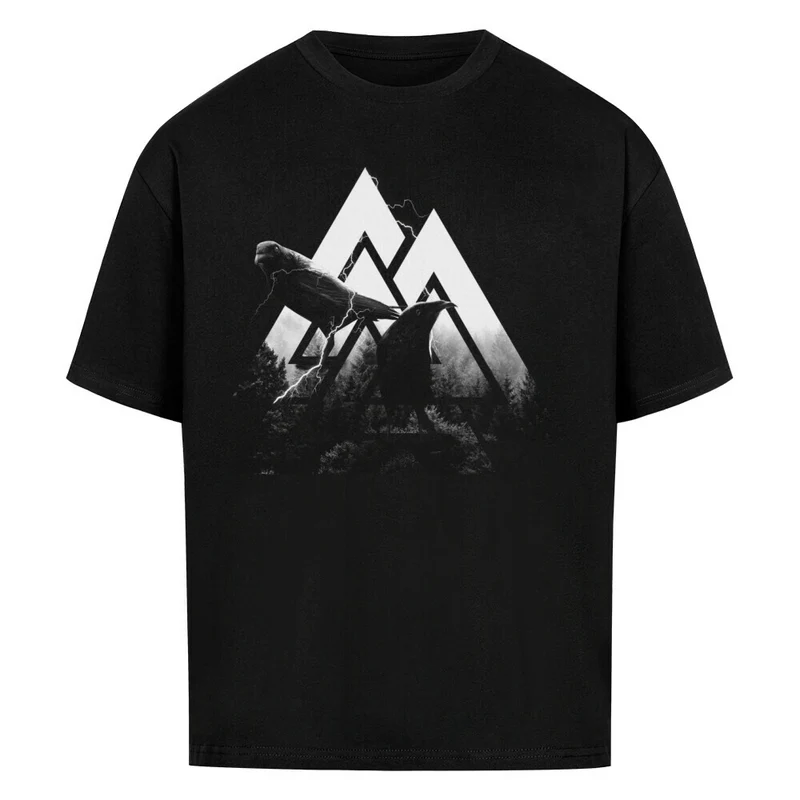 Valknuts Flüsterer - Premium Oversized Shirt Unisex