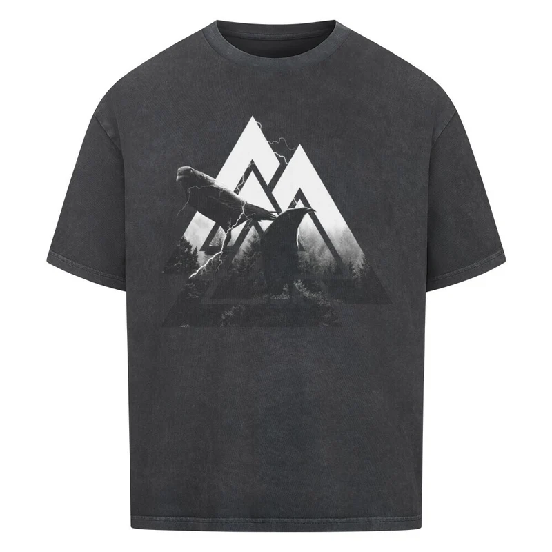 Valknuts Flüsterer - Premium Oversized Shirt Unisex