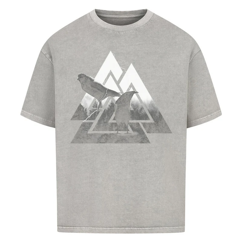 Valknuts Flüsterer - Premium Oversized Shirt Unisex
