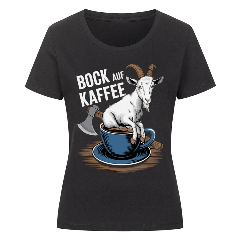 Bock auf Kaffee - Damen Premiumshirt
