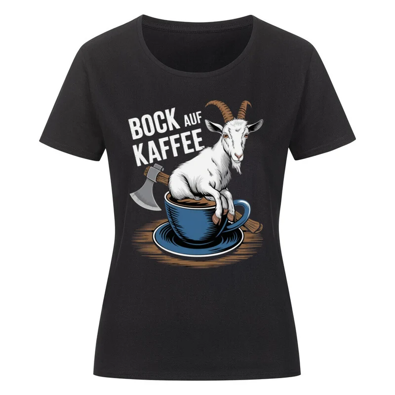 Bock auf Kaffee - Damenshirt