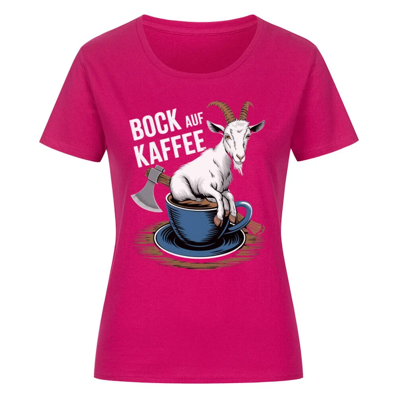 Bock auf Kaffee - Damenshirt
