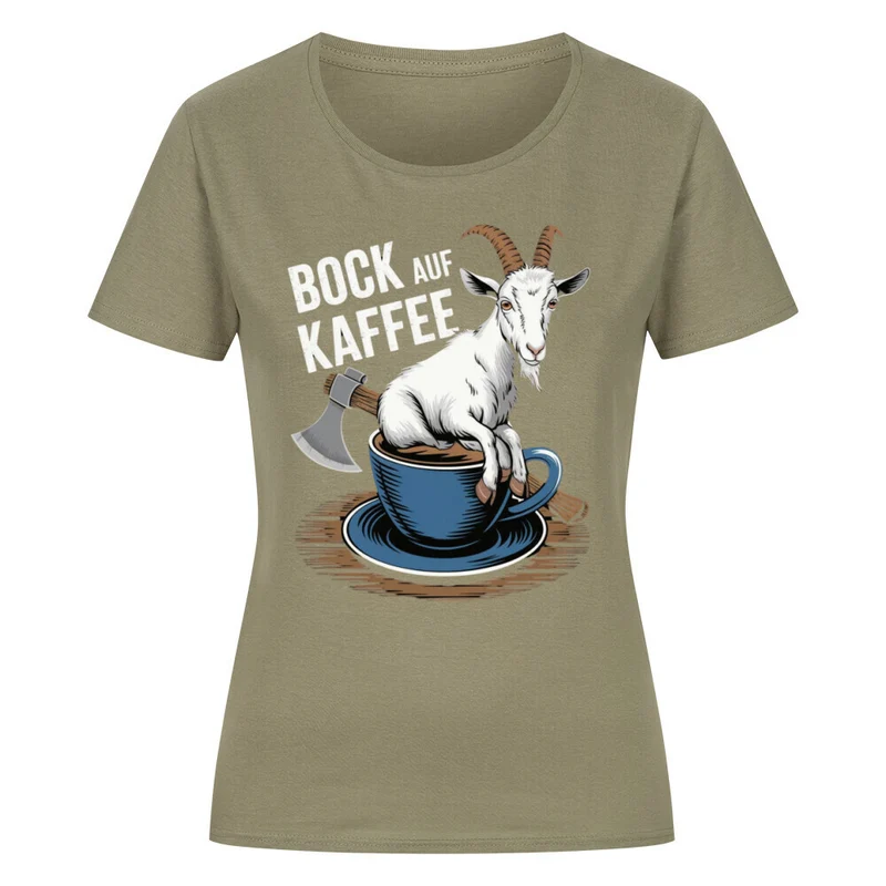 Bock auf Kaffee - Damenshirt