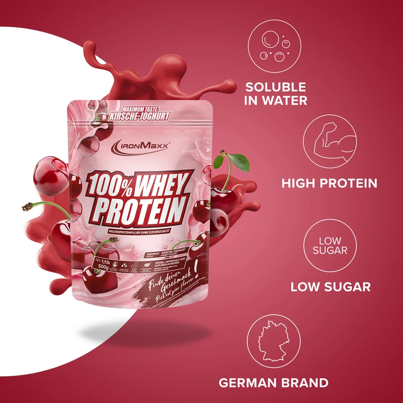100% Whey Protein (500g) - Kirsche Yoghurt