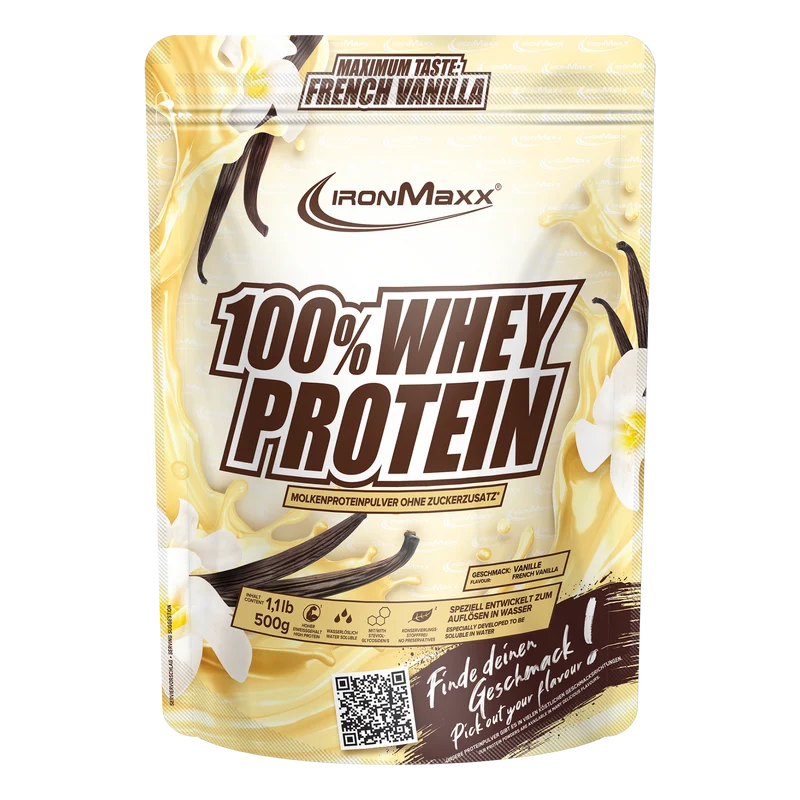 100% Whey Protein (500g) - French Vanilla