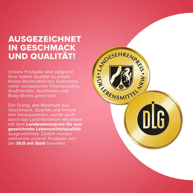 100% Whey Protein (500g) - Himbeere
