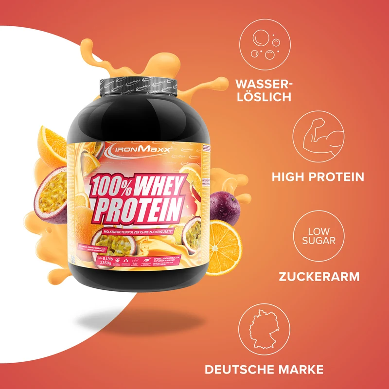 100% Whey Protein (2350g) - Orange Maracuja