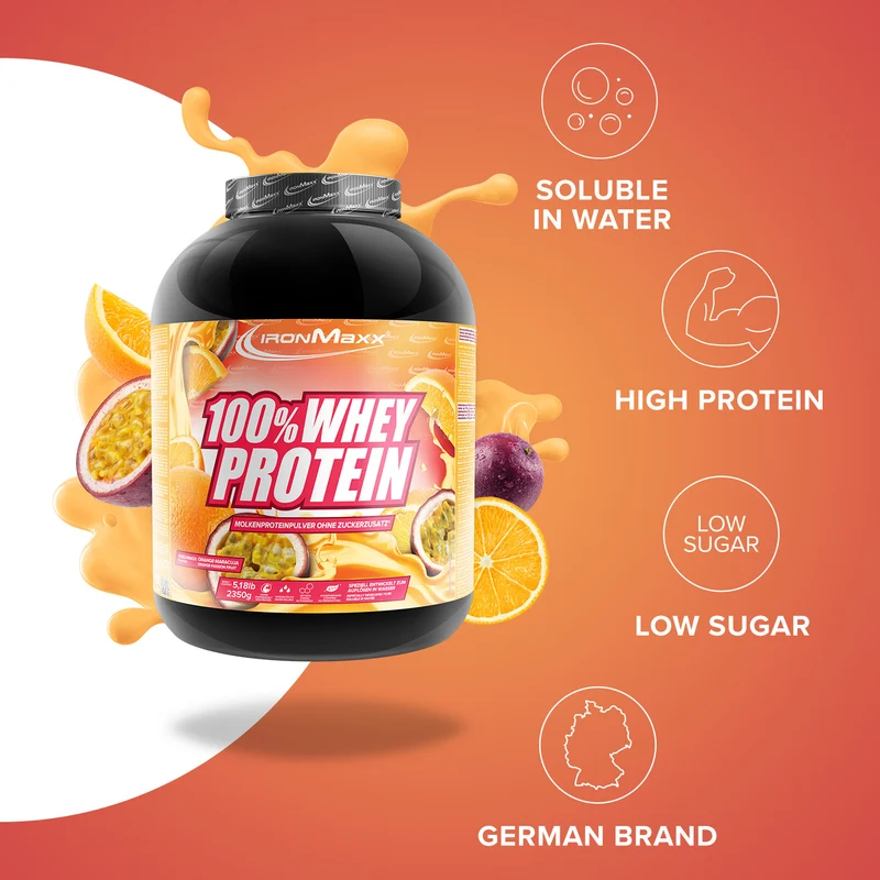 100% Whey Protein (2350g) - Orange Maracuja