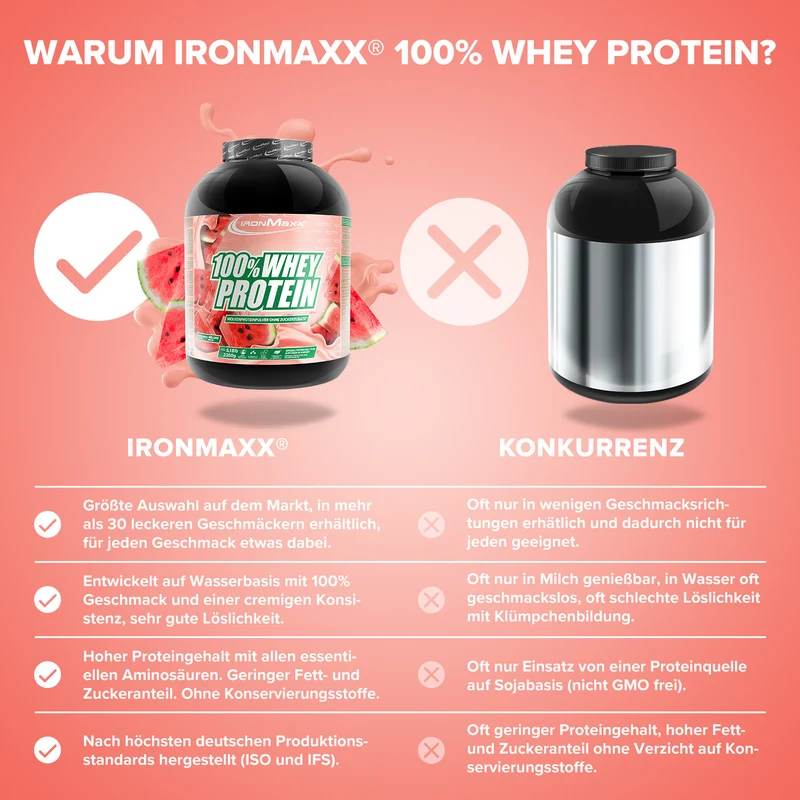 100% Whey Protein (2350g) - Melone