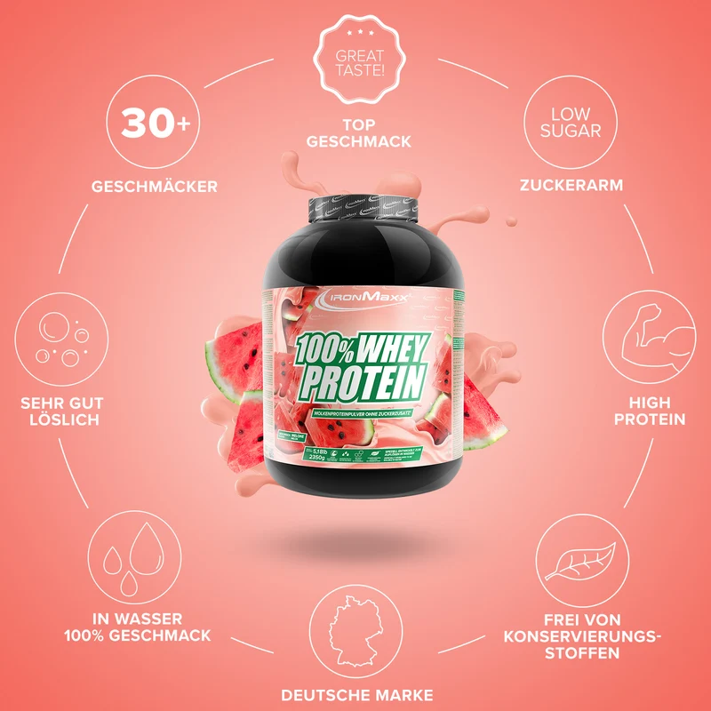 100% Whey Protein (2350g) - Melone